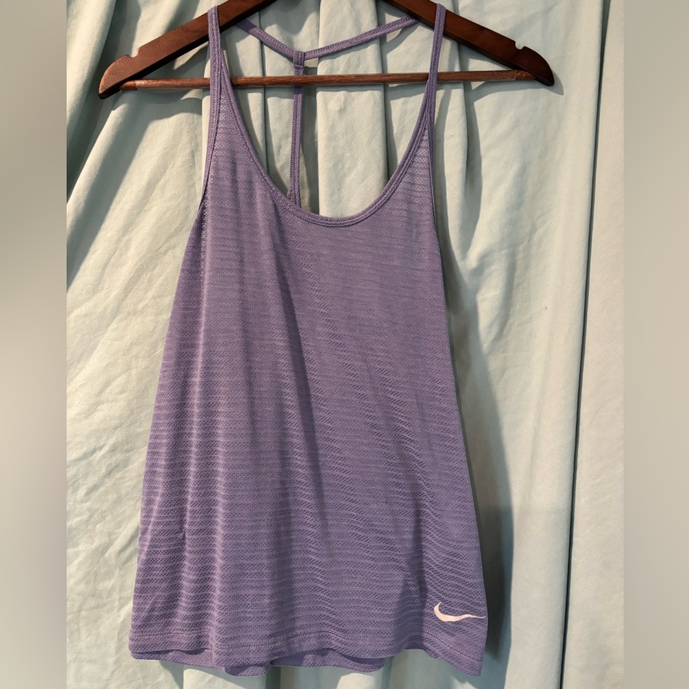 Nike Women's Dri-Fit T-back Tank -S